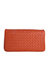 Bottega Veneta Turnlock Clutch, back view